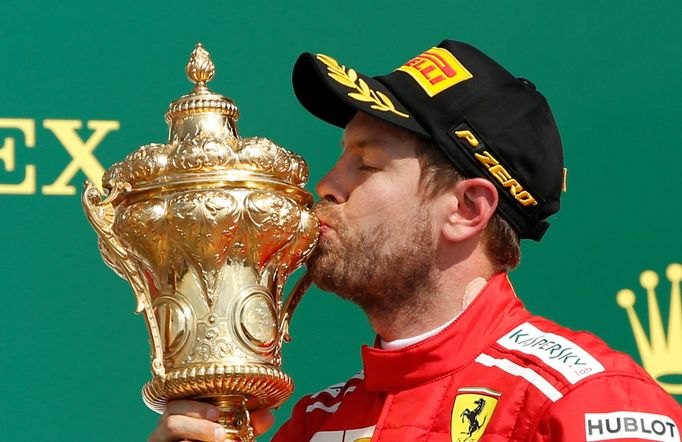 F1, VC Británie 2018: Sebastian Vettel, Ferrari