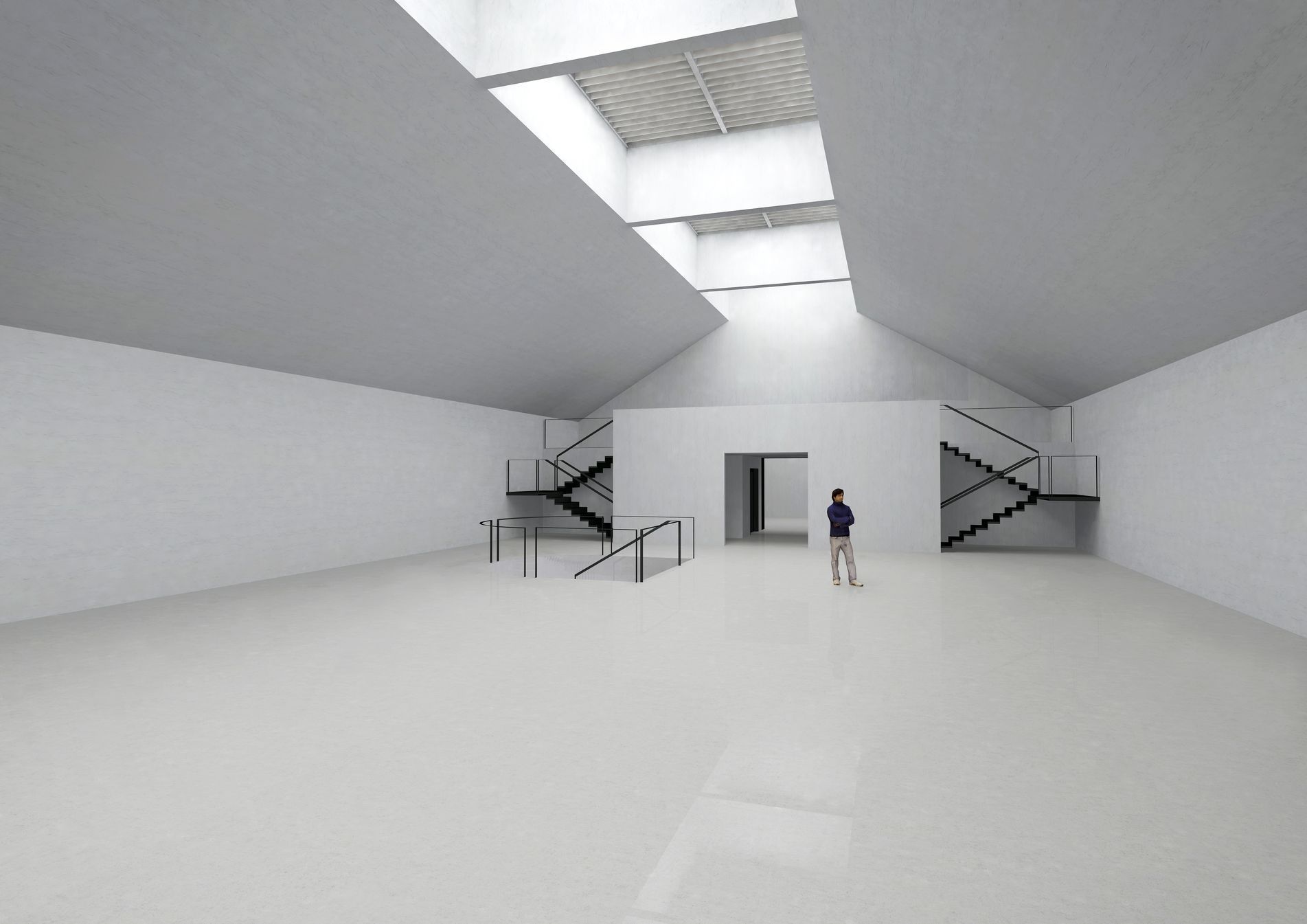 Nové Bubny, vizualizace