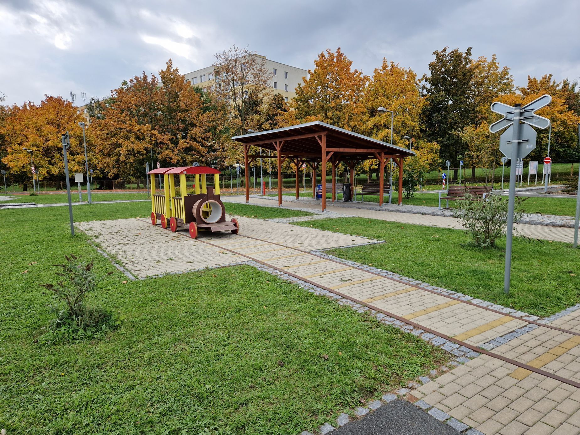 dětské dopravní hřiště Praha 15