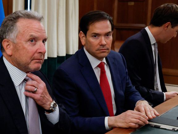 Steve Witkoff při vyjednávání z Ukrajinci.