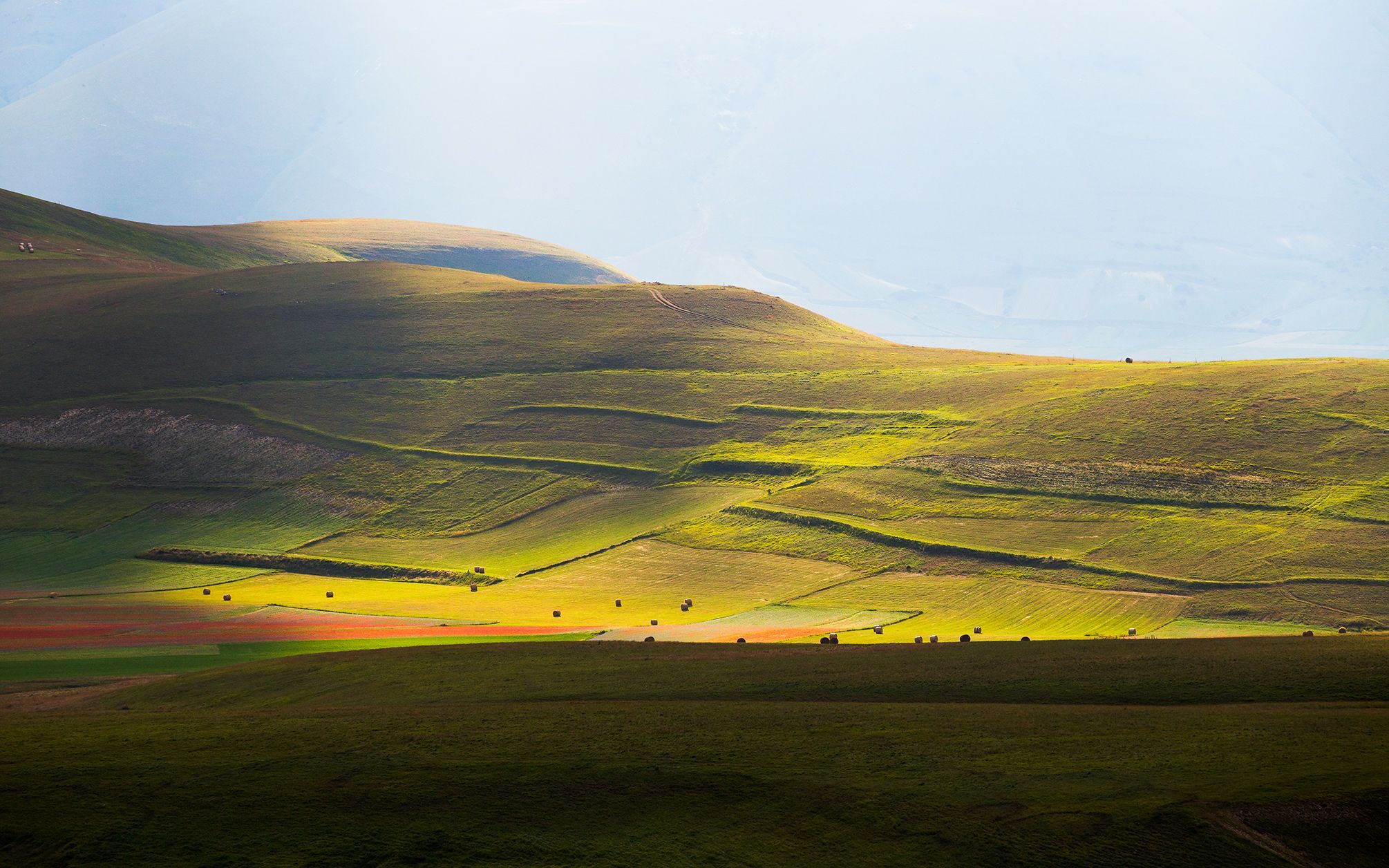 Castelluccio, dva roky po ničivém zemětřesení
