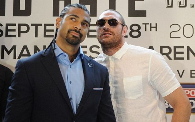 David Haye a Tyson Fury