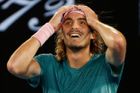 Překvapení v Melbourne! Federera v souboji generací senzačně vyřadil Tsitsipas