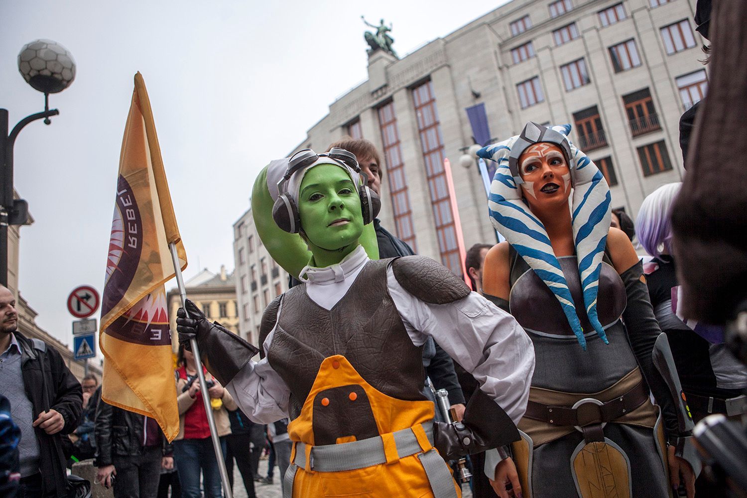 Prahou prošly postavy ze Star Wars