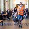 Ukrajinští uprchlíci na Hlavním nádraží v Praze, válka na Ukrajině, uprchlík, dobrovolníci, Oganizace na pomoc uprchlíkům (OPA)