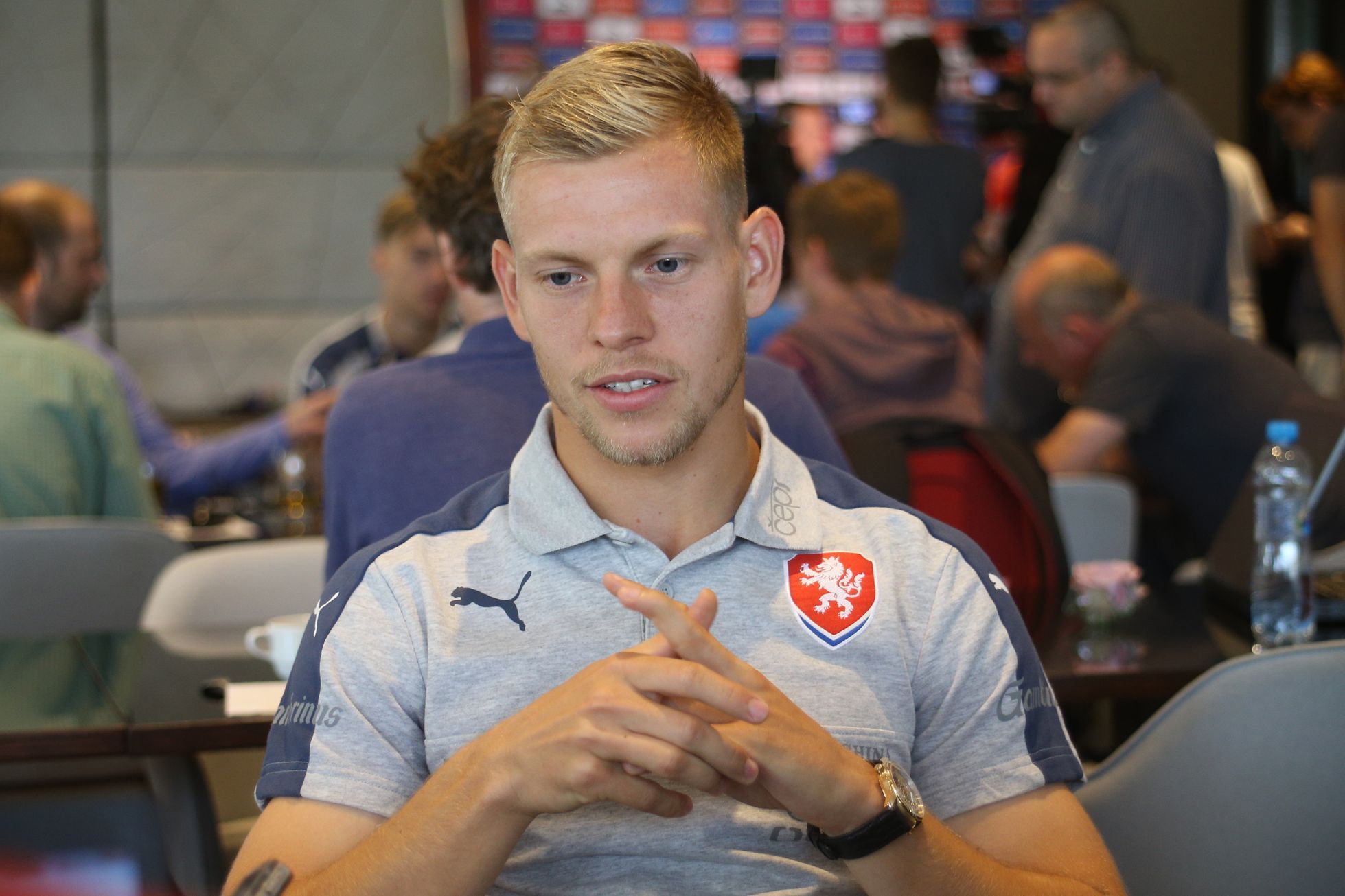 Česká fotbalová reprezentace, první trénink v sezoně 2016/17, Matěj Vydra