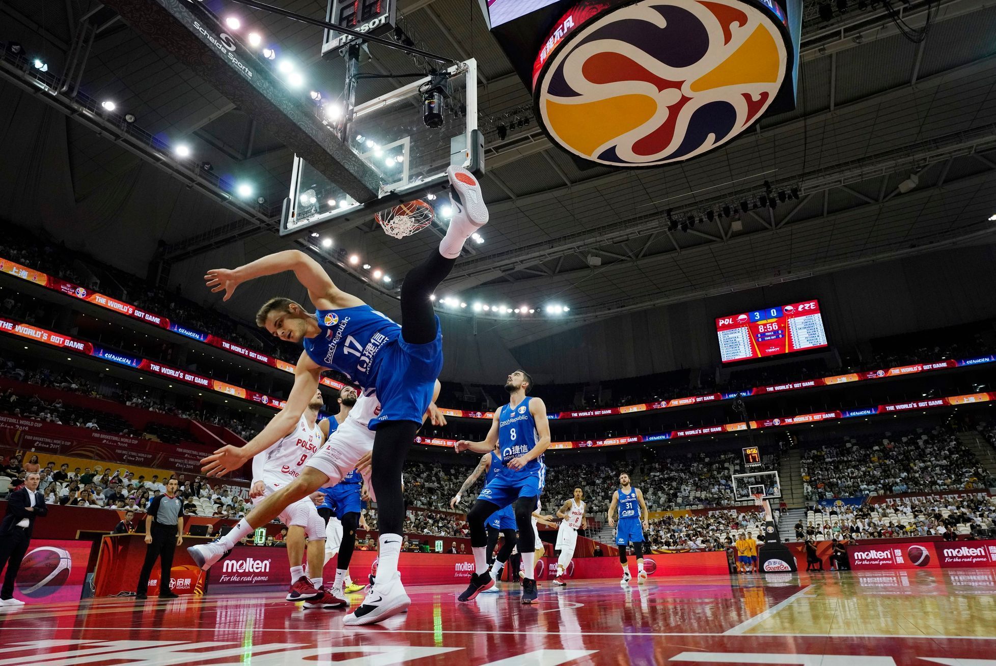 basketbal, MS 2019, Česko - Polsko, Jaromír Bohačík