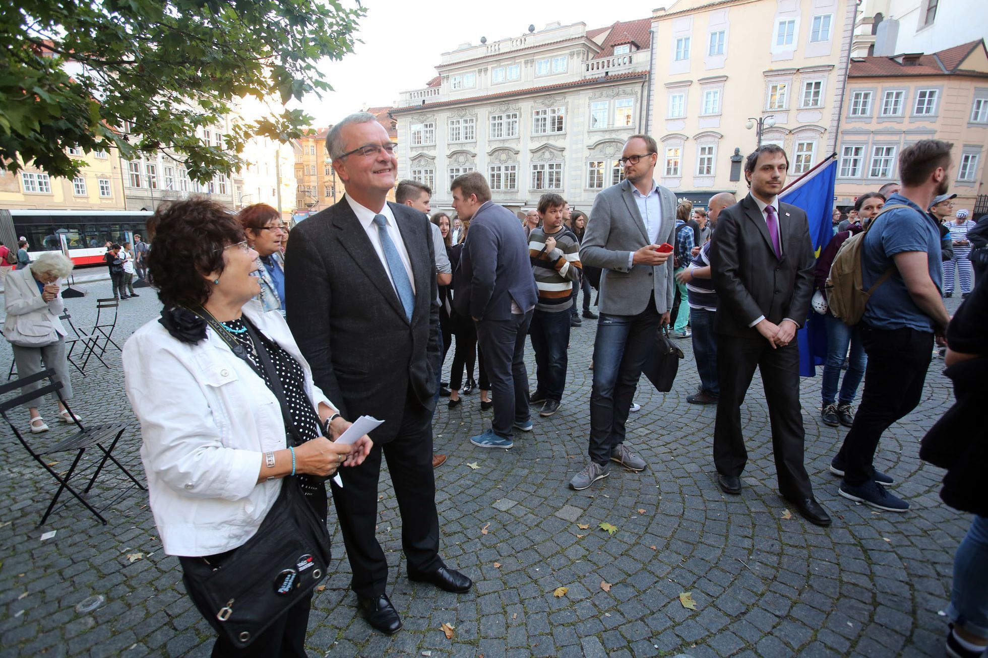 Demonstrace proti Babišovi