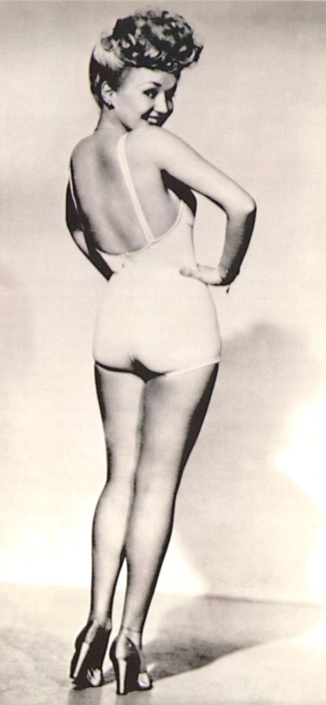 Nohy Betty Grableové