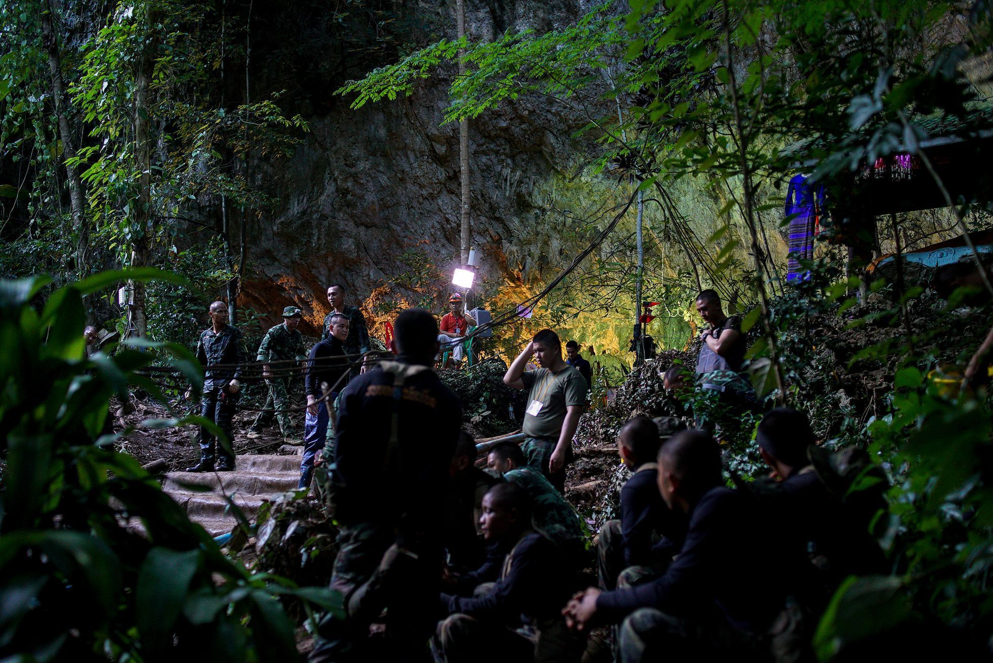 Fotogalerie / Jak se drama z thajské jeskyně změnilo v jeden velký happyend / Reuters / 15