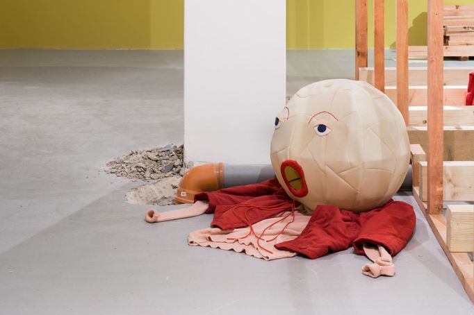 Snímek z výstavy Evy Koťátkové v pražské MeetFactory.