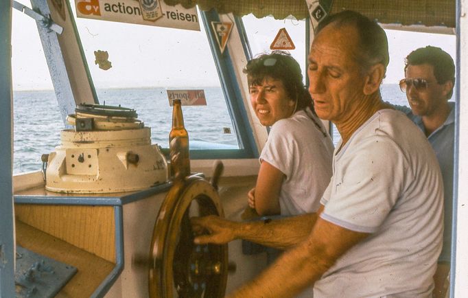 Fotografie Kuby, kterou pořídil Petr Levínský během pobytového zájezdu, jenž organizovala tehdejší Cestovní kancelář mládeže na jaře v roce 1989.