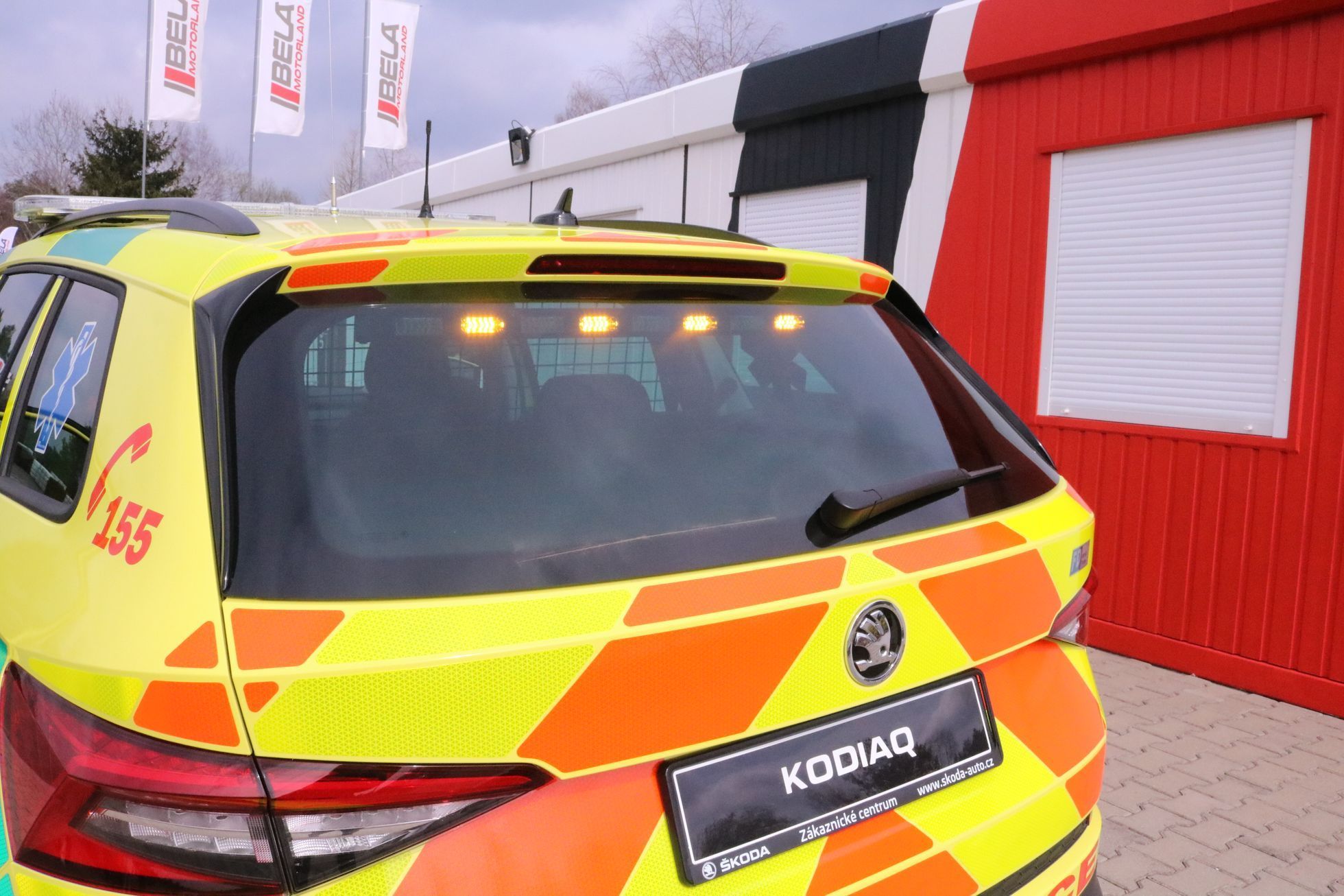 Škoda Kodiaq záchranář