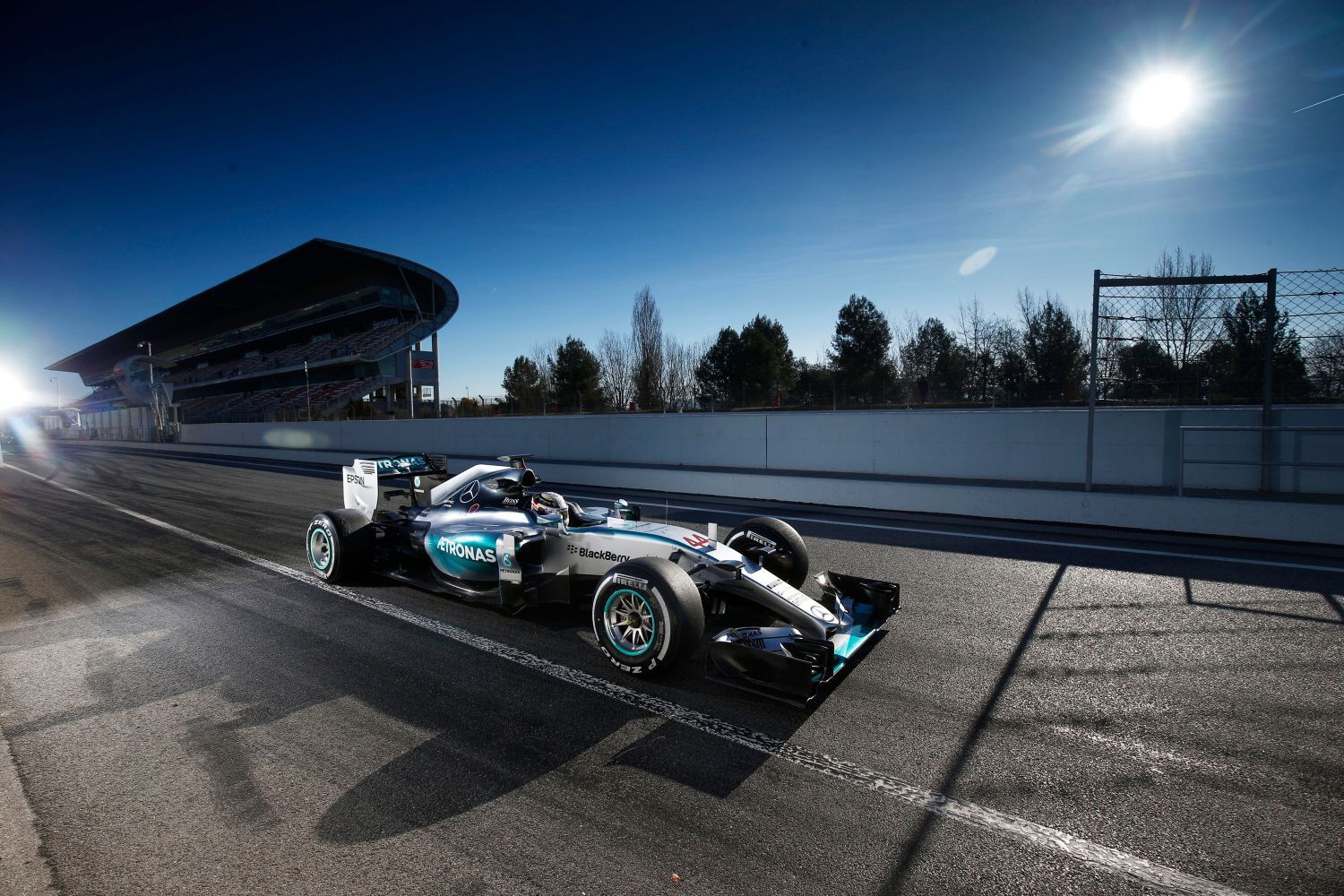F1, testy 2015: Lewis Hamilton, Mercedes