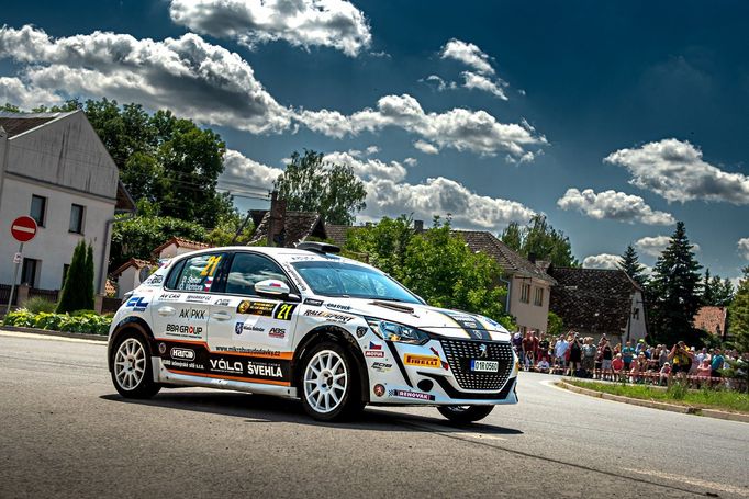 Rallye Bohemia 2023: David Štefan, Peugeot 208 Rally4