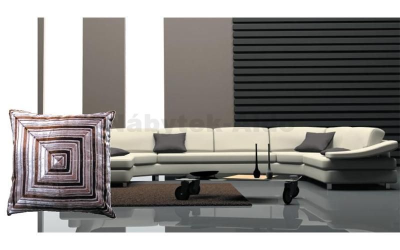 Dekorační polštáže se budou hezky vyjímat na sedací soupravě v obývacím pokoji, nebo na posteli v ložnici.