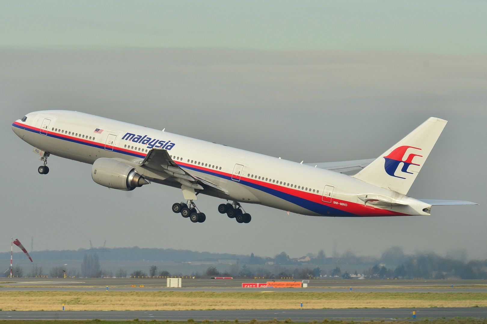 Pohřešovaný Boeing 777 malajsijských aerolinek na snímku z roku 2011.