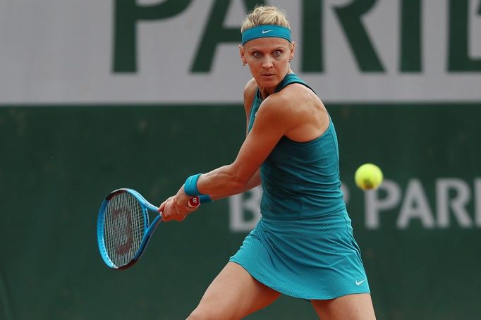 Lucie Šafářová v prvním kole French Open 2018