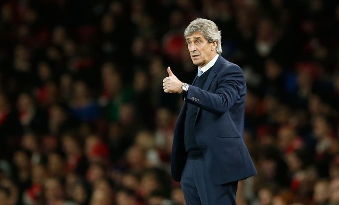 Arsenal-Manch. City: trenér City Manuel Pellegrini