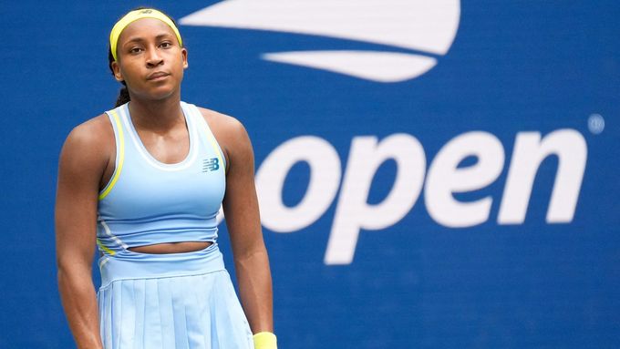 Sestřih utkání mezi Coco Gauffovou a Emmou Navarrovou na US Open.