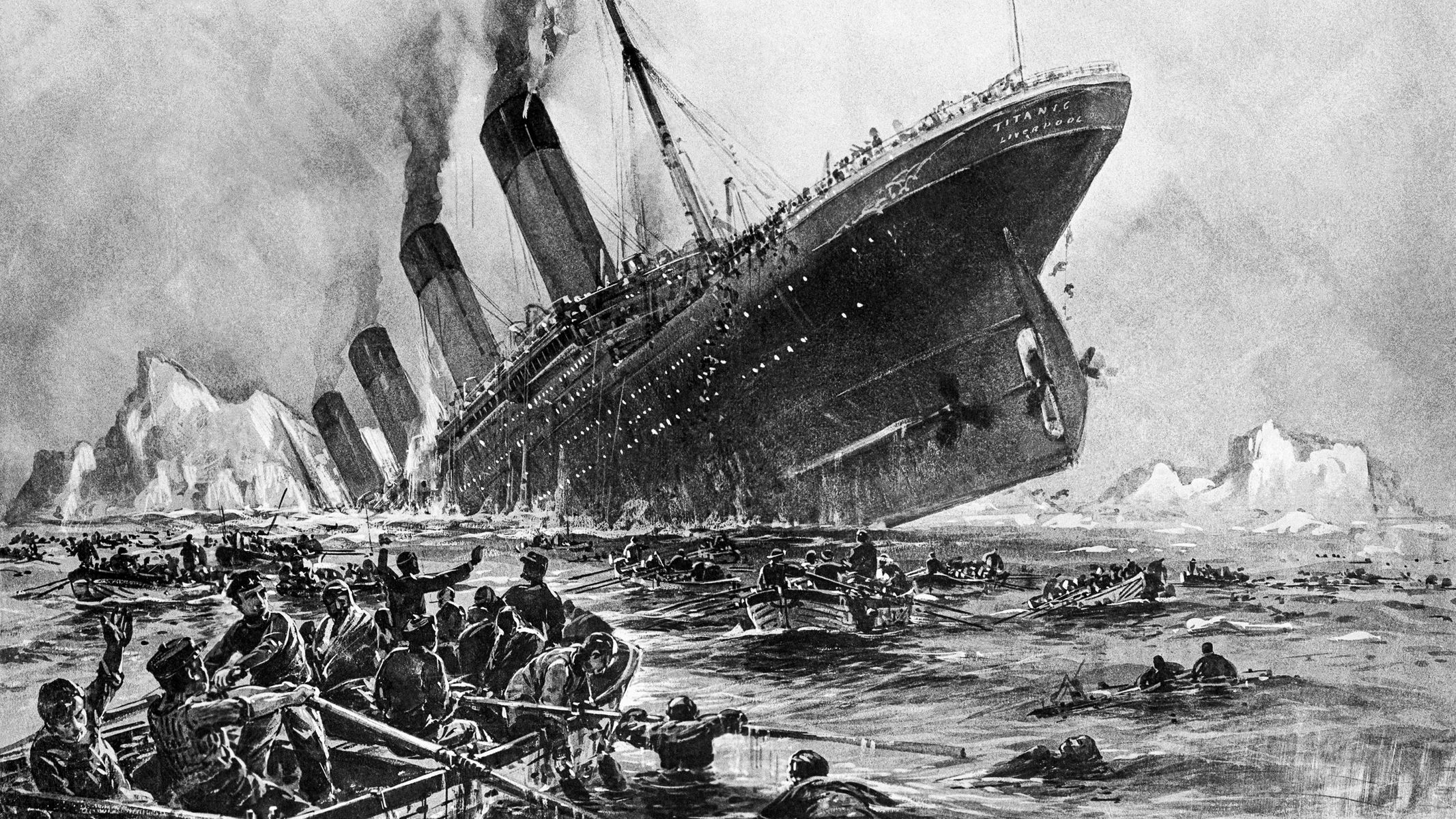 Fotogalerie / Titanic / Před 110 lety se potopil Titanic