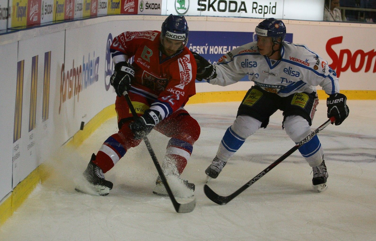 Hokej, České hokejové hry, Česko - Finsko: Michal Vondrka - Juuso Hietanen