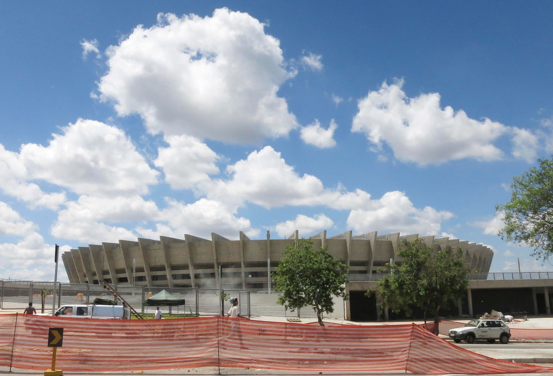 Stadion Mineirao v Belo Horizonte