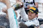 Přerušený závod F1 v Monaku vyhrál suverénně Rosberg