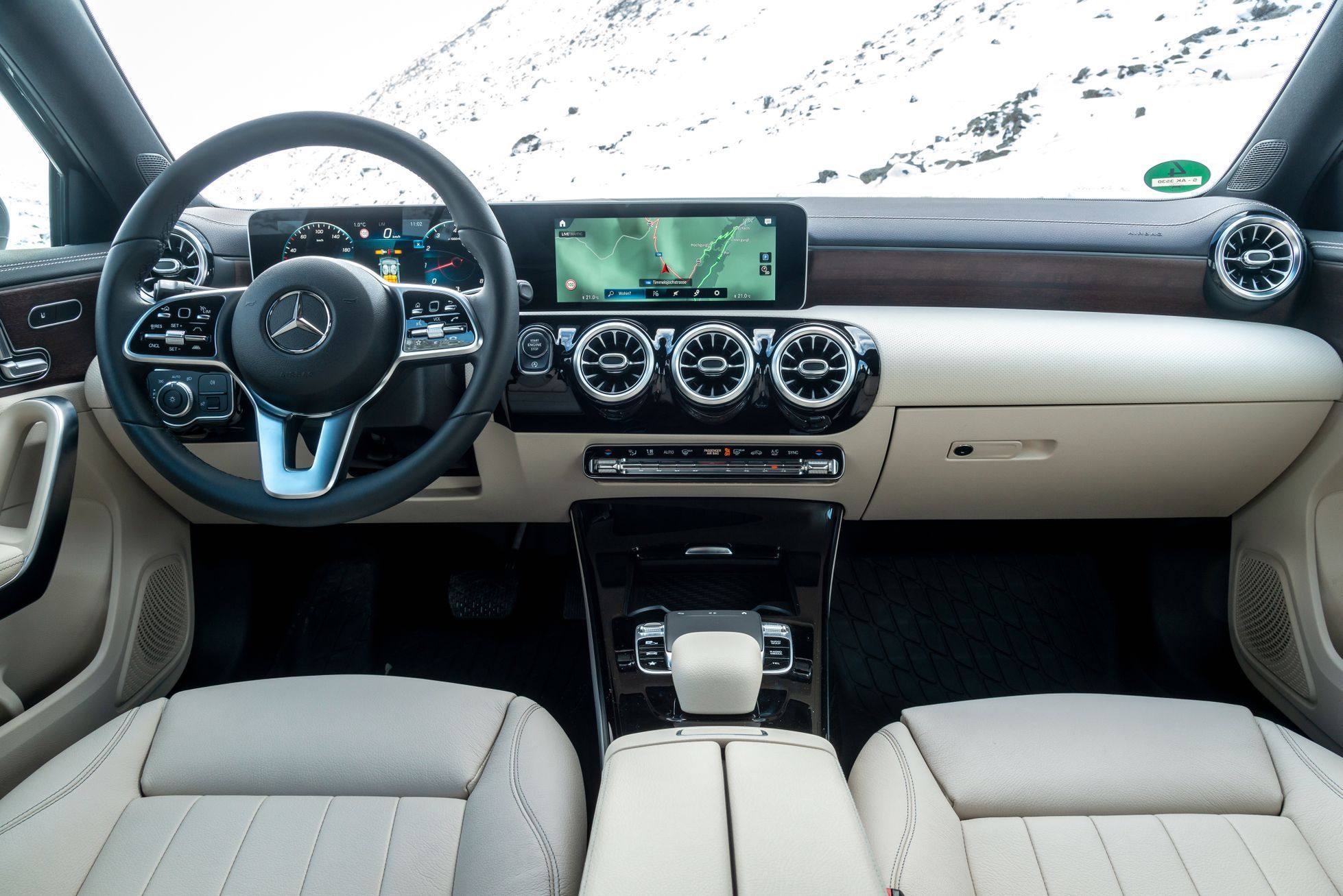 Mercedes A interier