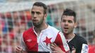 SK Slavia - Viktoria Plzeň: Vošahlík, Ďuriš