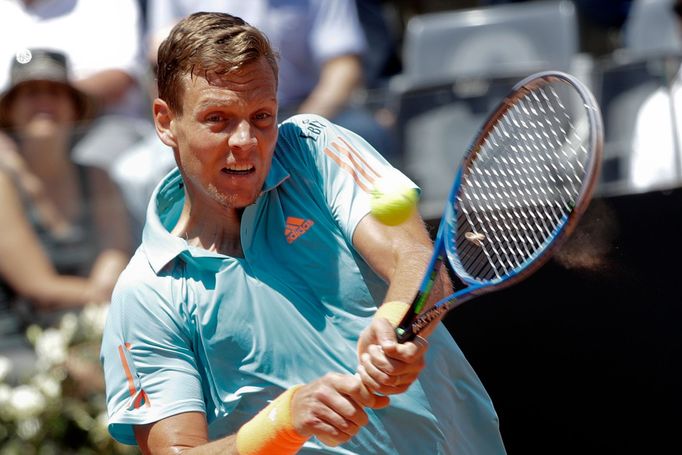 Tomáš Berdych na masters v Římě 2017