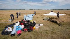 Ukrajina - MH17 - místo zřícení