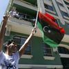 Protest proti Kaddáfímu před libyjským konzulátem v Istanbulu