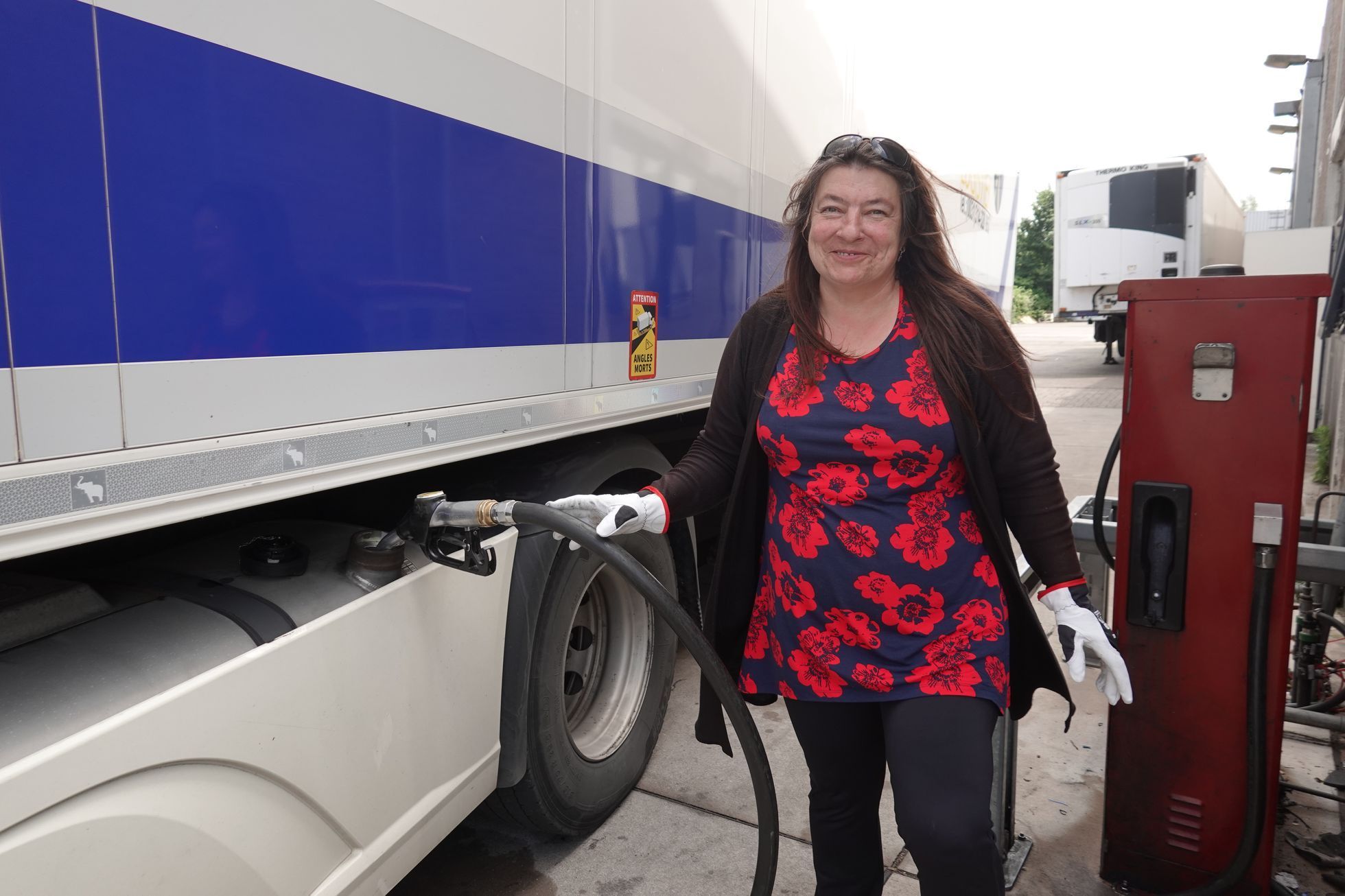 monika sustrova, kamionacka