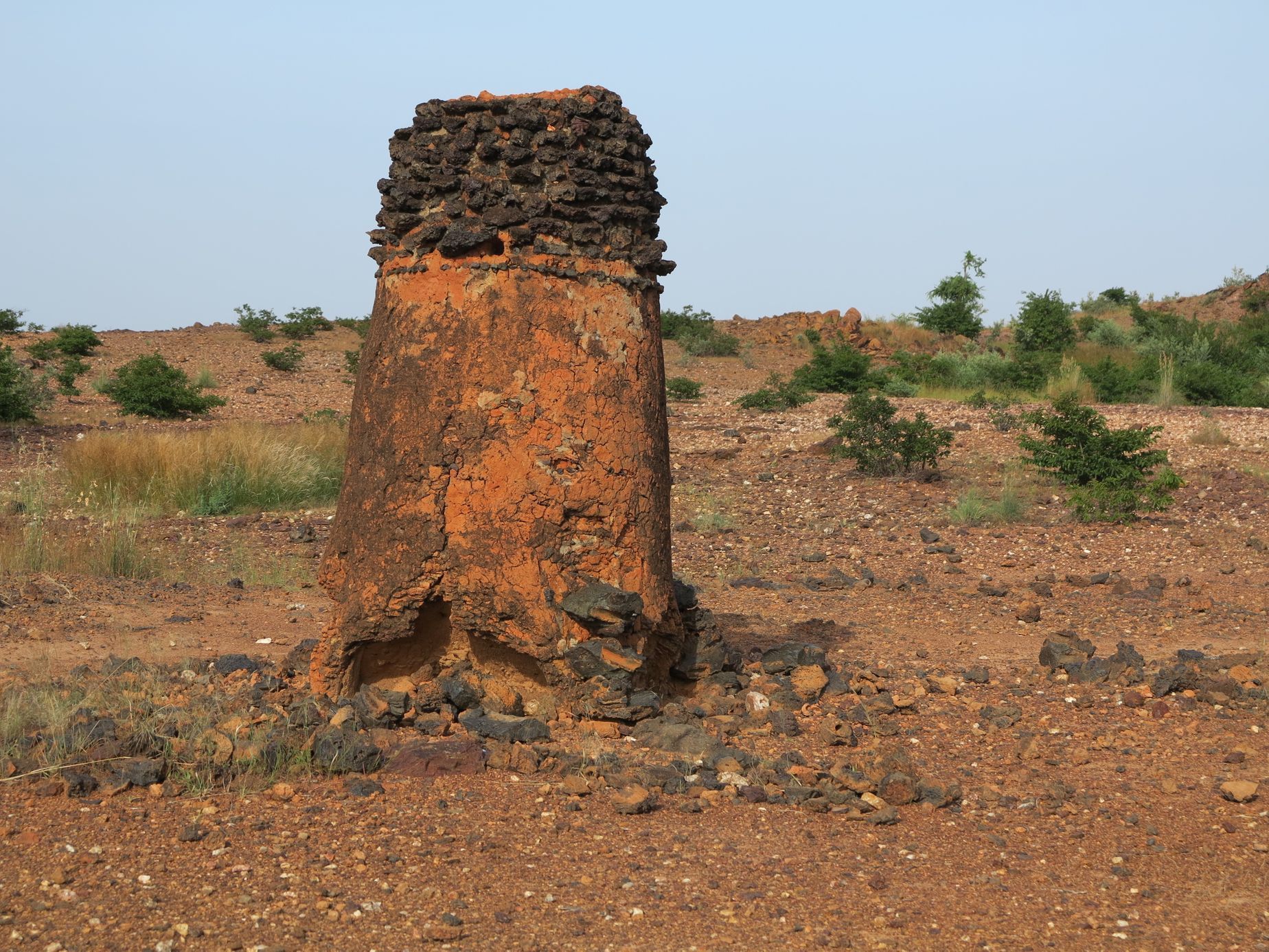 Starobylé železárny v Burkině Faso