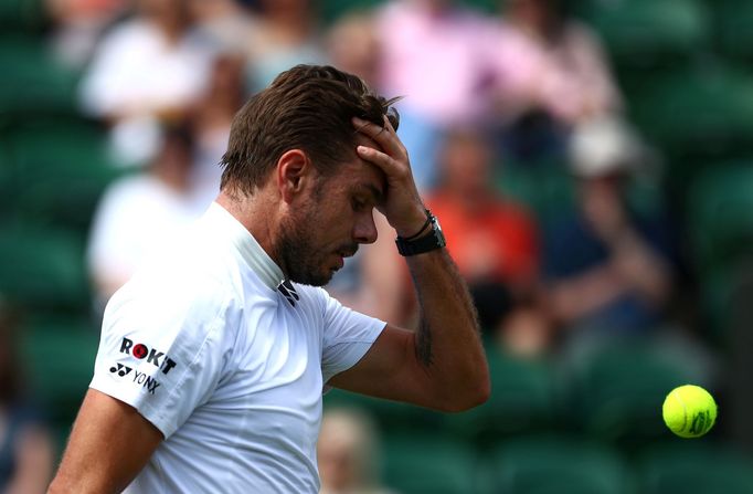 Stan Wawrinka na Wimbledonu 2019