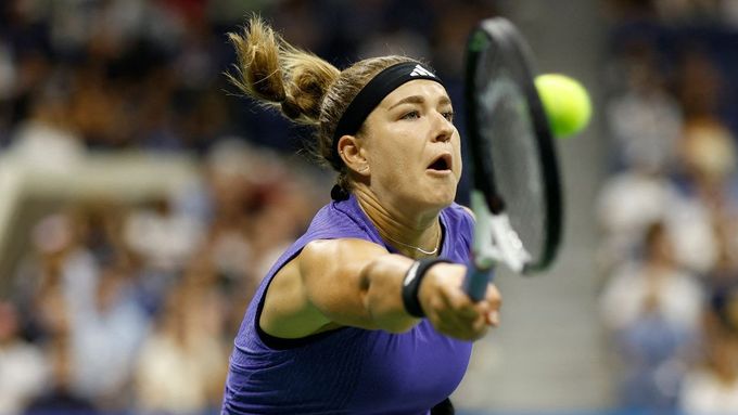 Podívejte se na sestřih utkání 2. kola US Open, v němž Karolína Muchová porazila Naomi Ósakaovou