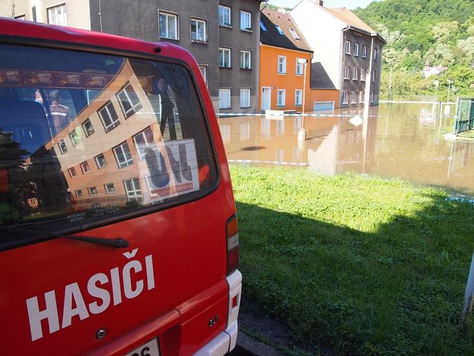 Hasiči ve Střekově