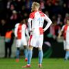 Mick van Buren v odvetě osmifinále Evropské ligy Slavia Praha - FC Sevilla