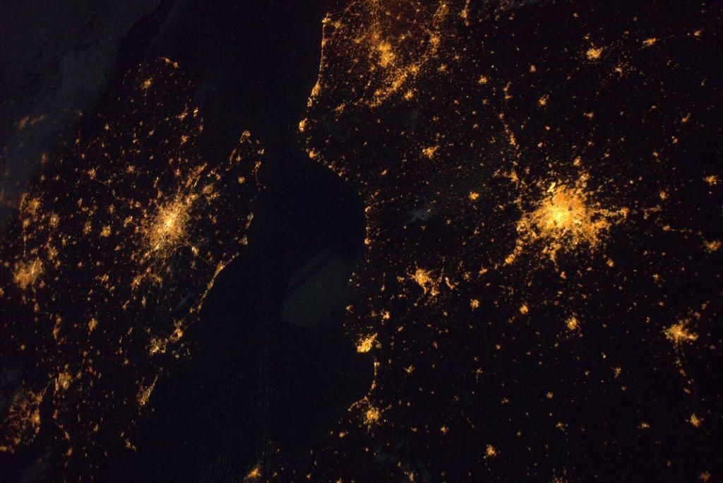 Snímky astronauta Terryho Virtse z kosmu