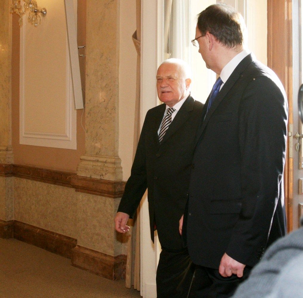 Václav Klaus naposled na vládě