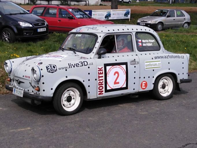 Trabant 600 na Rallye Šumava Klatovy 2019