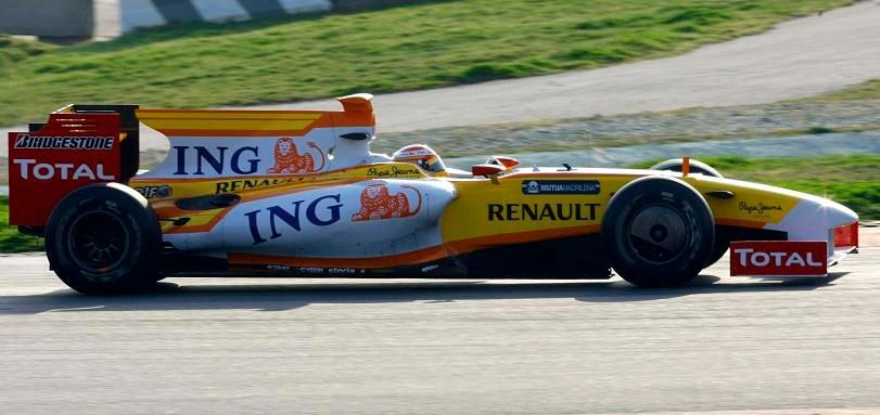 Fernando Alonso s Renaultem