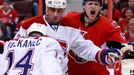 Tomáš Plekanec a Tomáš Kaberle v dresu Montrealu Canadiens