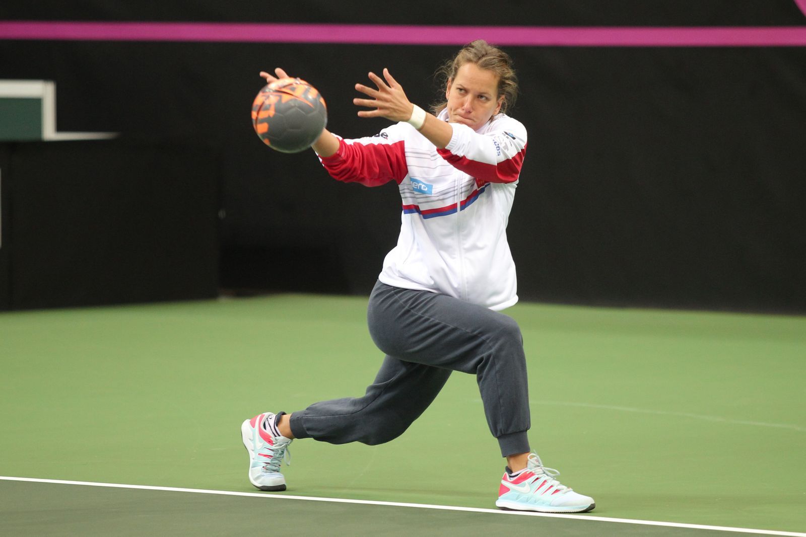 Barbora Strýcová před finále Fed Cupu 2018
