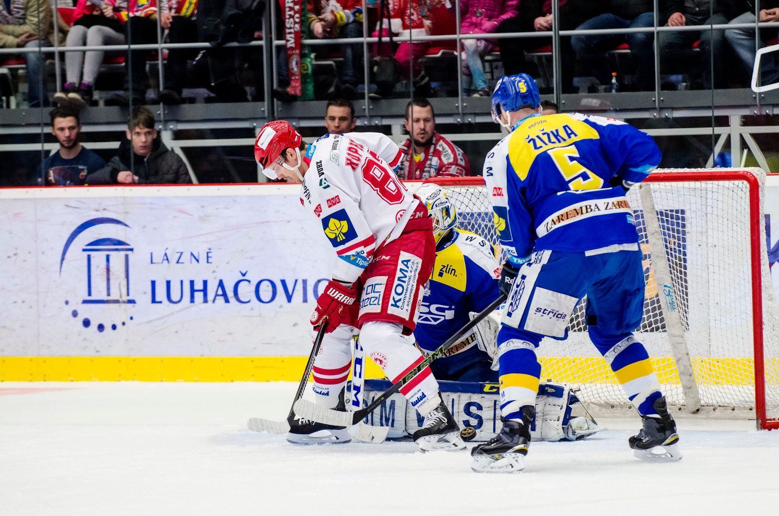 Předkolo 4. zápas: Oceláři Třinec vs. PSG Zlín