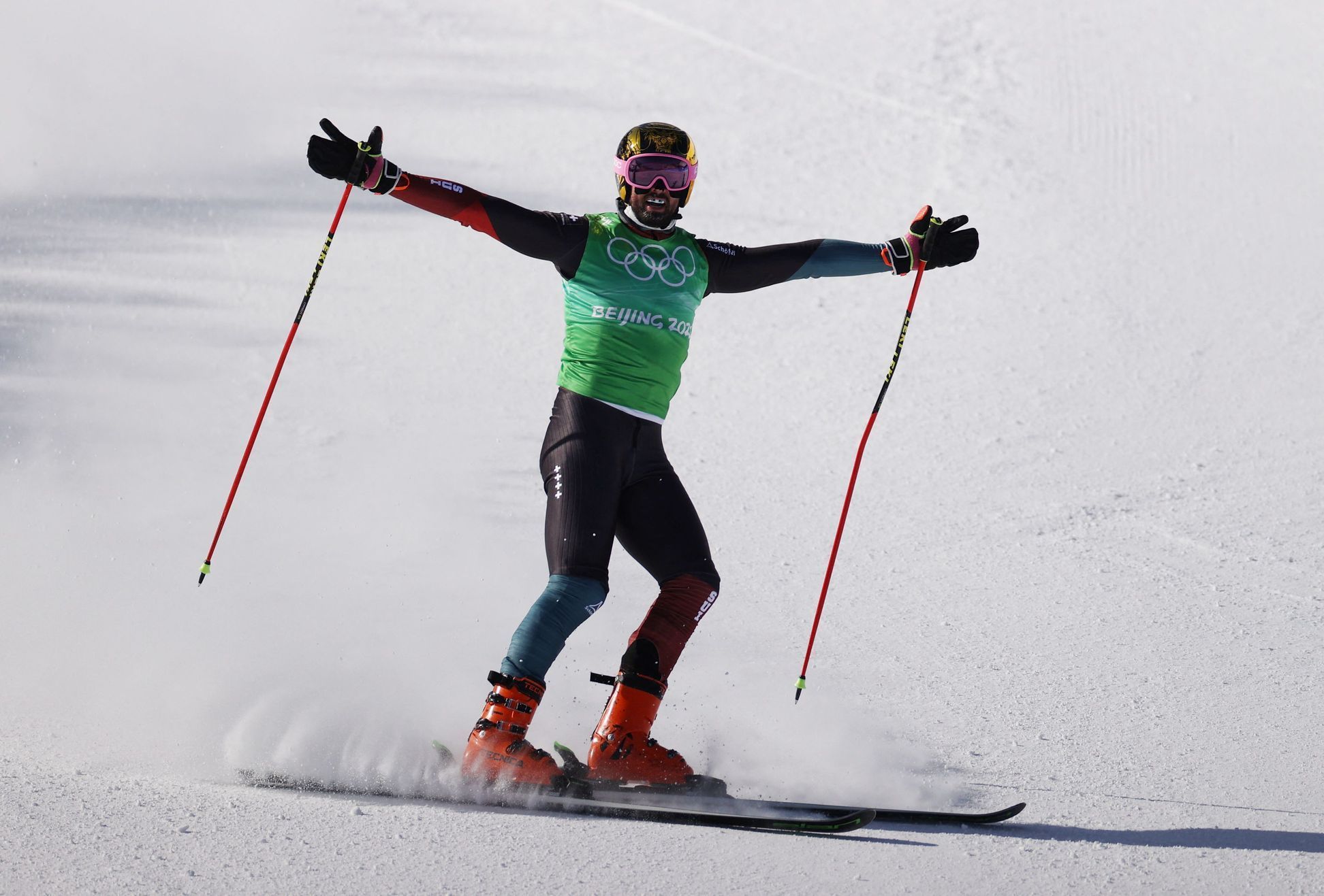 Ryan Regez po vítězství ve skicrossu