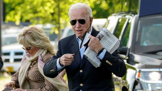 Americký prezident Joe Biden se svou manželkou Jill.