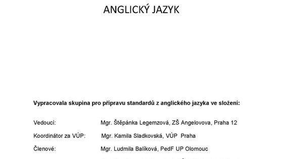 Stát chce testovat znalosti školáků. Úlohy z angličtiny a dalších předmětů