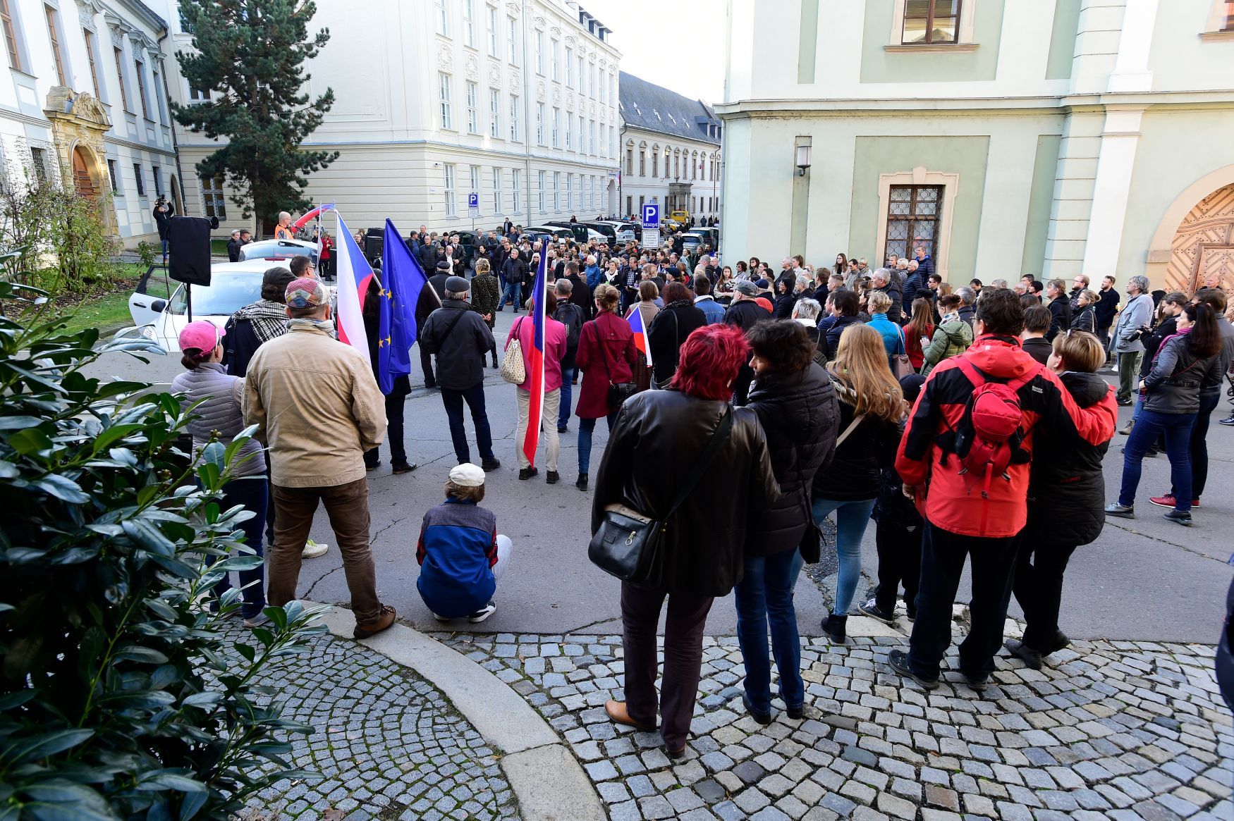 Olomouc demonstrace